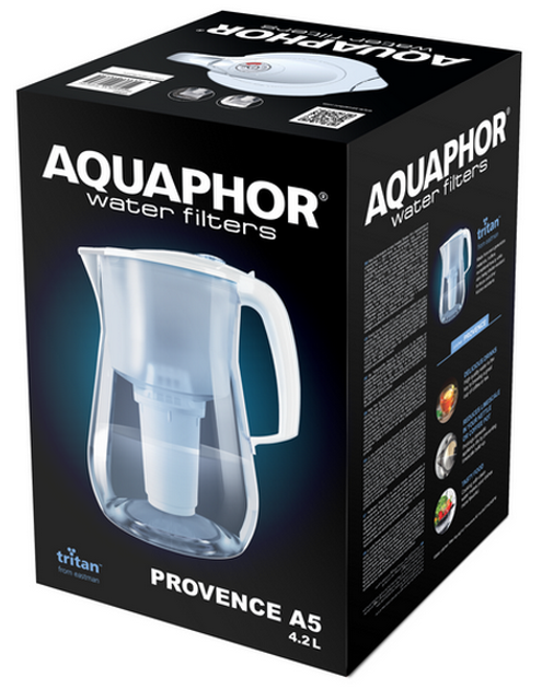 Dzbanek filtrujący AQUAPHOR Provence biały - obraz 7