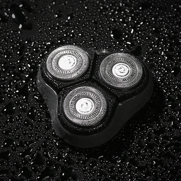 Електробритва Xiaomi Warrior Rotary Shaver Black - зображення 3