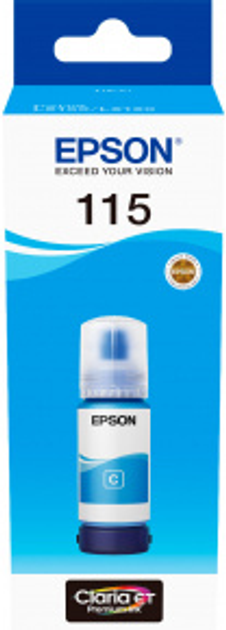 Zbiornik z błękitnym atramentem Epson L8160/L8180 (C13T07D24A) - obraz 1