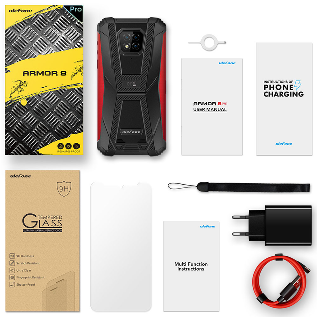 Smartfon Ulefone Armor 8 Pro 8/128GB Red (6937748734239) - obraz 9