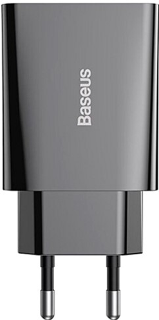 Baseus Speed ​​Mini Szybka Ładowarka 1C 20W EU Czarna (CCFS-SN01) - obraz 4