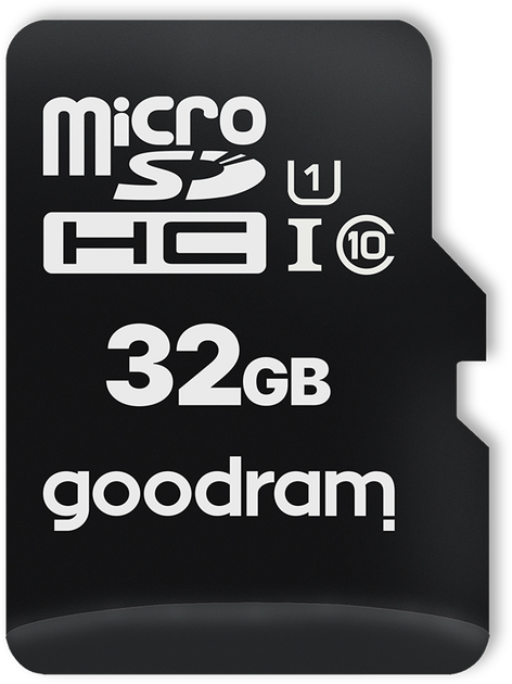 Goodram microSDHC 32GB Class 10 UHS I + SD adapter (M1AA-0320R12) - зображення 2