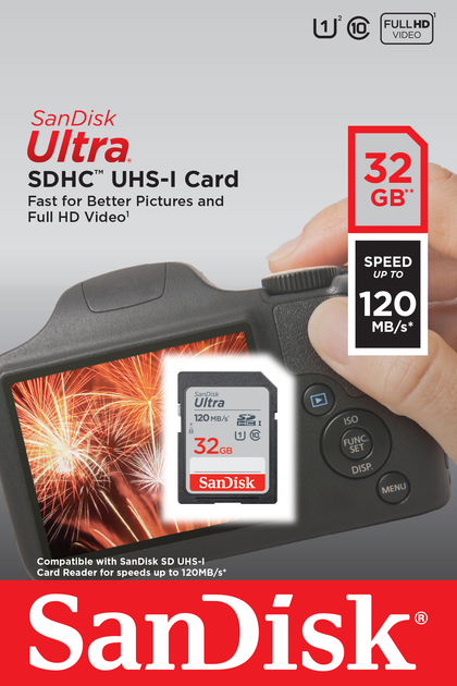 SanDisk Ultra SDHC 32GB Class 10 UHS-I (SDSDUN4-032G-GN6IN) - obraz 2