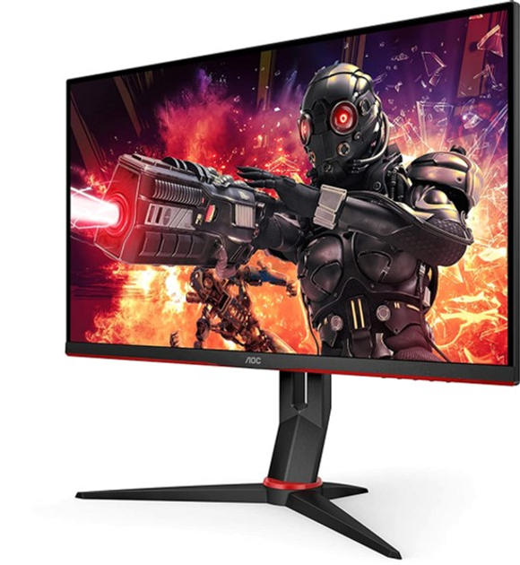 Monitor 23,8" AOC 24G2ZE/BK - obraz 3