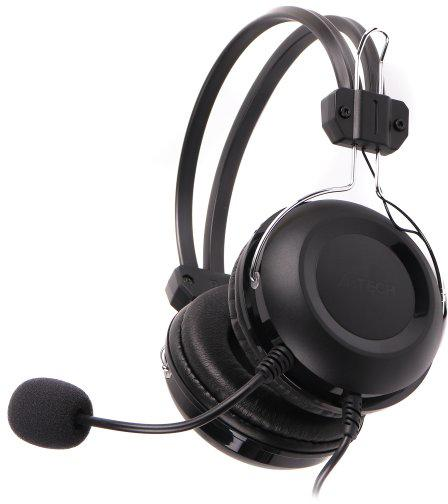Słuchawki A4Tech HU-35 Czarne (4711421952408) - obraz 1