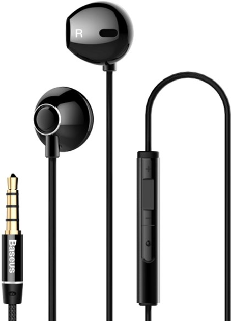 Навушники Baseus Encok H06 lateral in-ear Wired Earphone Black (NGH06-01) - зображення 1