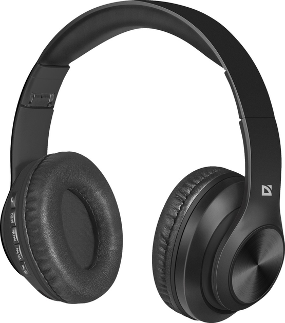 Słuchawki Defender FreeMotion B552 Bluetooth Czarne (4714033635523) - obraz 1