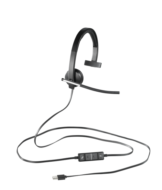 Навушники Logitech Corded Mono USB Headset H650e (981-000514) - зображення 1