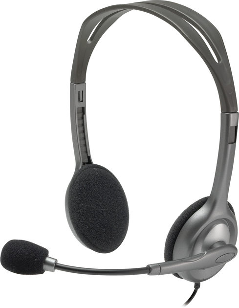Słuchawki Logitech Zestaw słuchawkowy stereo H110 (981-000271) - obraz 1