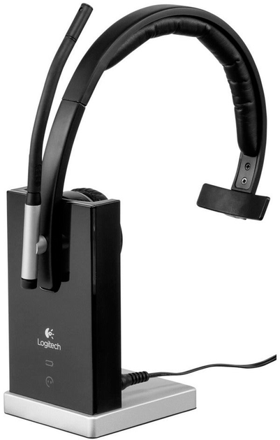 Słuchawki Logitech Wireless Mono USB Headset H820E (981-000512) - obraz 2