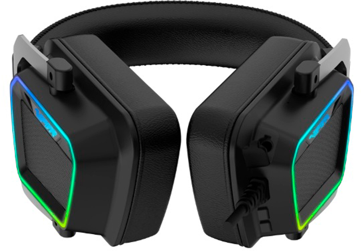 Навушники Patriot Viper V380 Virtual 7.1 PC Gaming Headset Black (PV3807UMXEK) - зображення 3