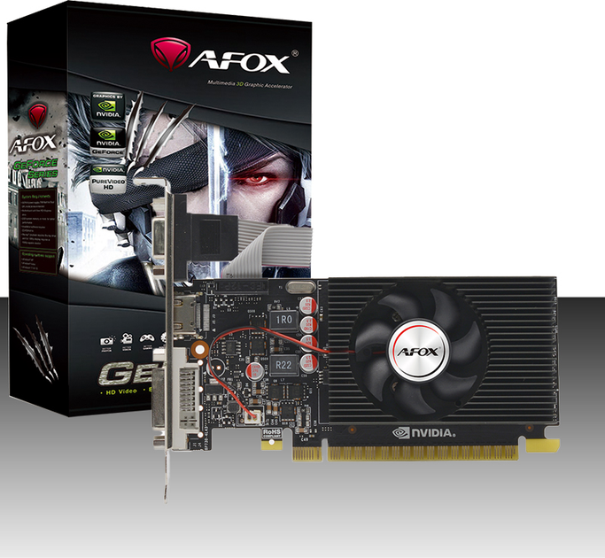 AFOX PCI-Ex GeForce GT240 1GB DDR3 (128bit) (550/2000) (DVI, VGA, HDMI) (AF240-1024D3L2) - obraz 5
