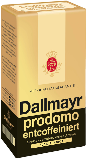 Kawa mielona Dallmayr Prodomo Palona bez kofeiny 500 g (4008167113713) - obraz 3
