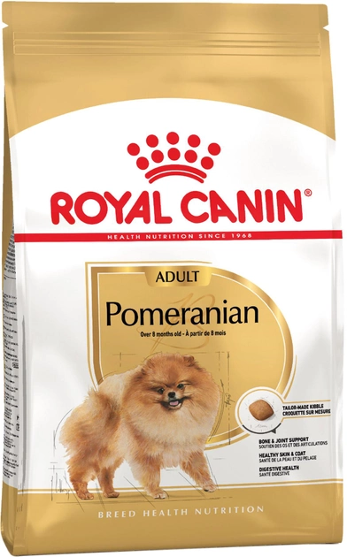 Сухий корм для дорослих собак Royal Canin Pomeranian Adult 1.5 кг (3182550908443) (1255015) - зображення 1