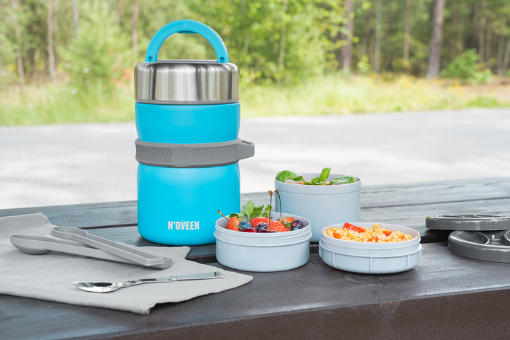 Termos obiadowy Noveen TB963 Blue 2000 ml (RL072908) - obraz 10