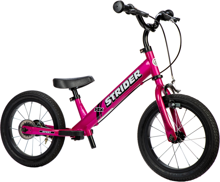 Rowerek biegowy Strider 14x Sport różowy (SK-SB1-IN-PK) - obraz 3