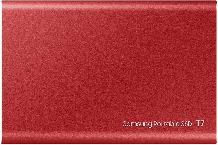 Dysk SSD Samsung Portable SSD T7 1TB USB 3.2 Type-C (MU-PC1T0R/WW) External Red - obraz 4