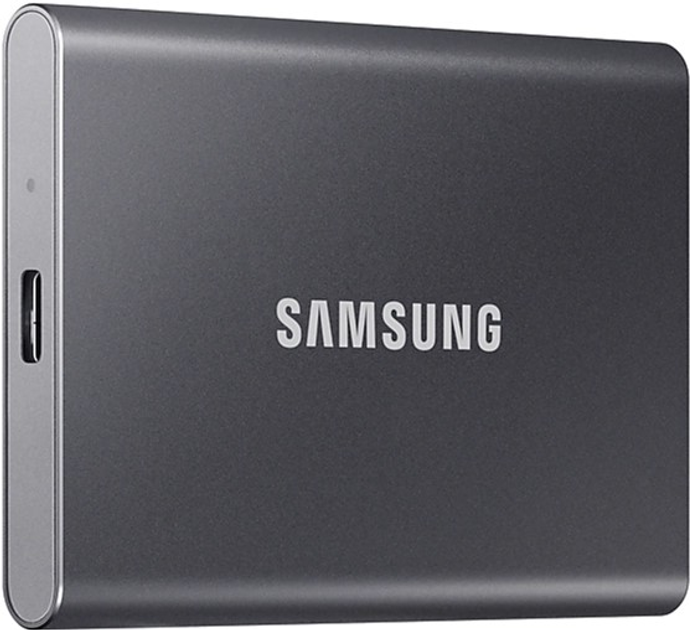 Dysk SSD Samsung Portable T7 2TB USB 3.2 Type-C (MU-PC2T0T/WW) External Grey - obraz 2