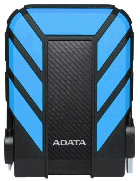 Жорсткий диск ADATA DashDrive Durable HD710 Pro 2TB AHD710P-2TU31-CBL 2.5" USB 3.1 External Blue - зображення 1