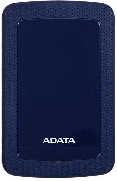Жорсткий диск ADATA DashDrive HV300 1TB AHV300-1TU31-CBL 2.5 USB 3.1 External Slim Blue - зображення 1