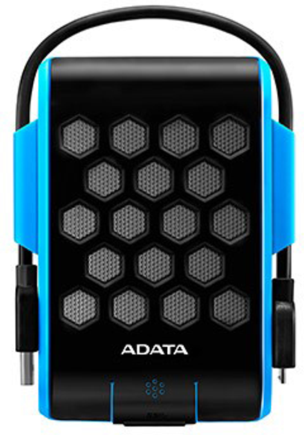 Жорсткий диск ADATA Durable HD720 2 TB AHD720-2TU31-CBL 2.5 USB 3.1 External Blue - зображення 1