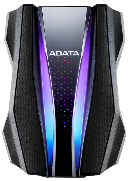 Жорсткий диск ADATA HD770G 1TB AHD770G-1TU32G1-CBK 2.5" USB 3.2 Gen1 External Black - зображення 1