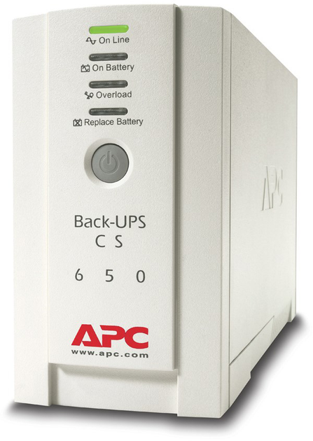 ДБЖ APC Back-UPS CS 650VA (BK650EI) - зображення 1