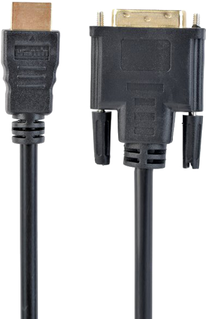 Кабель Cablexpert HDMI - DVI 18+1pin 3 м (CC-HDMI-DVI-10) - зображення 1