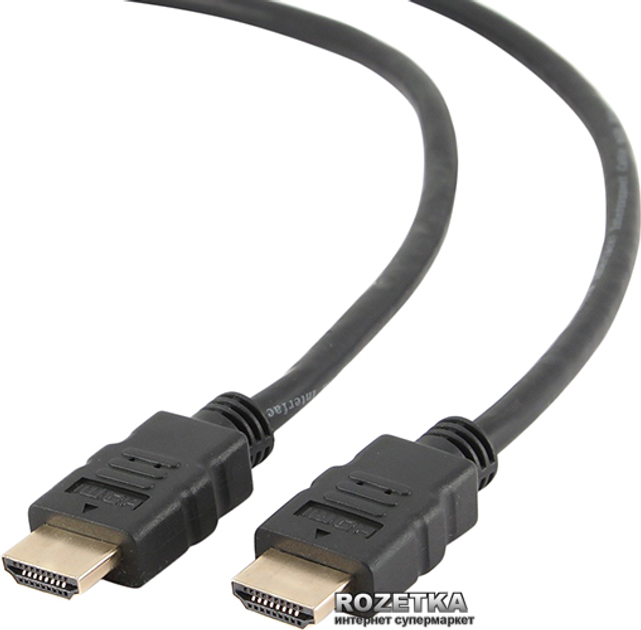 Cablexpert HDMI - HDMI v2.0 0,5 m (CC-HDMI4-0,5M) - obraz 2