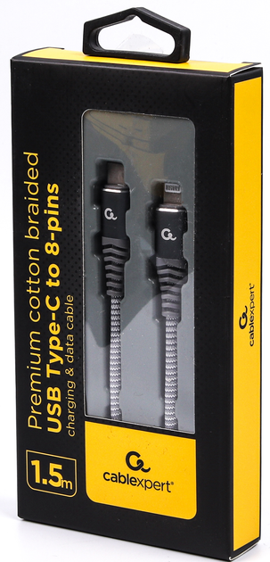 Cablexpert USB 2.0 1,5m (CC-USB2B-CM8PM-1,5M) - obraz 2