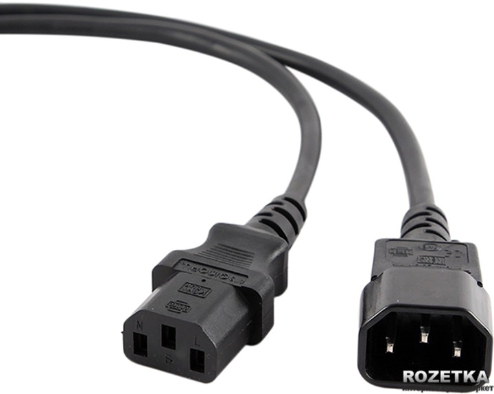 Kabel zasilający Cablexpert C13-C14 3 m (PC-189-VDE-3M) - obraz 1