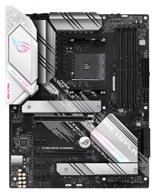 Материнська плата Asus ROG Strix B550-A Gaming (sAM4, AMD B550, PCI-Ex16) - зображення 1