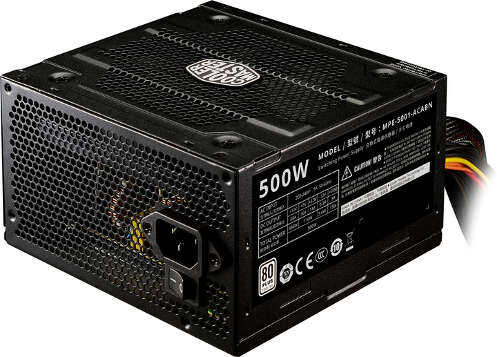 Zasilacz Cooler Master Elite 500 230V - V4 (MPE-5001-ACABN-EU) - obraz 1