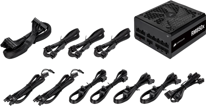 Zasilacz Corsair RM850x 850W (CP-9020200-EU) - obraz 7