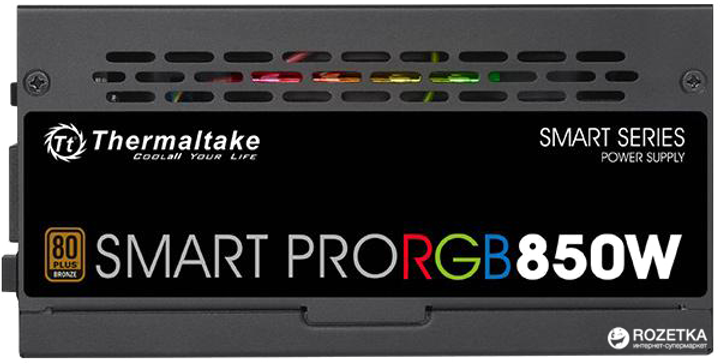 Zasilacz Thermaltake Smart Pro RGB 850W Brązowy (PS-SPR-0850FPCBEU-R) - obraz 4