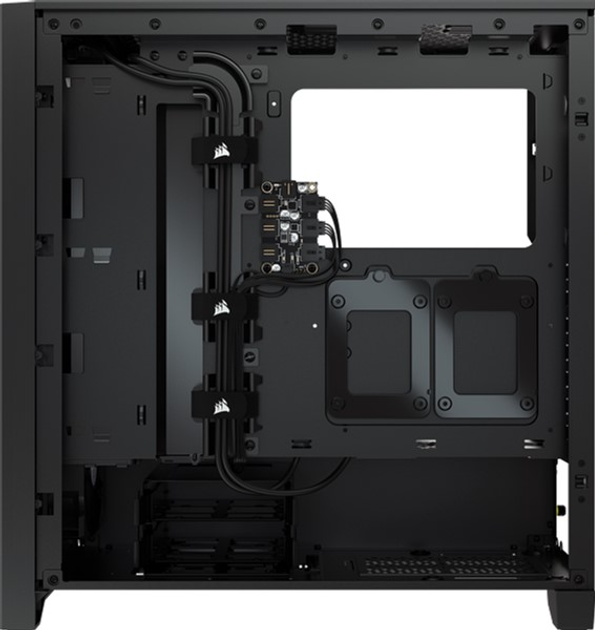 Obudowa Corsair iCUE 4000X RGB Szkło hartowane Czarne (CC-9011204-WW) - obraz 8
