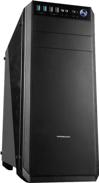 Корпус Modecom Oberon Pro Glass Black (AT-OBERON-PG-10-000000-00) - зображення 1