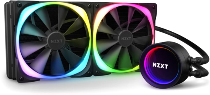 Chłodzenie wodne NZXT Kraken X63 RGB - 280 mm AIO Liquid Cooler with Aer RGB and RGB LED (RL-KRX63-R1) - obraz 1