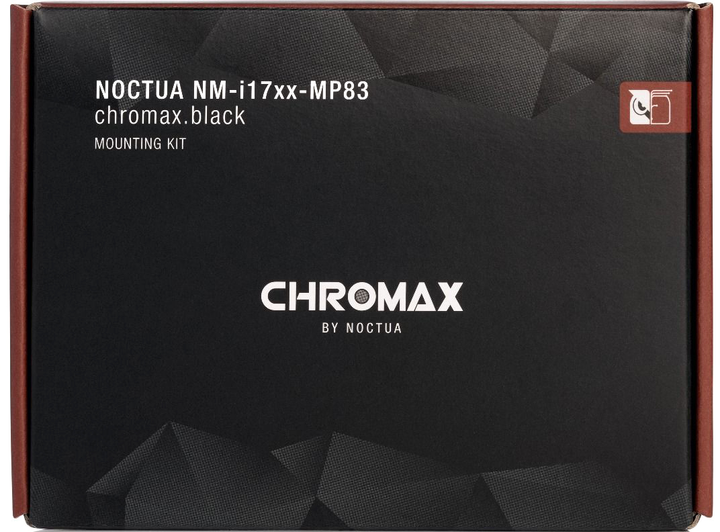 Універсальний перехідник Noctua NM-i17xx-MP83 Chromax Black для LGA1700 - зображення 2