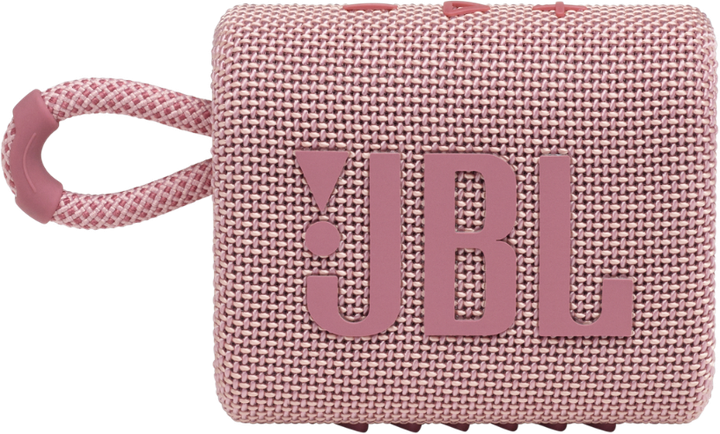 Głośnik przenośny JBL Go 3 Pink (JBLGO3PINK) - obraz 1