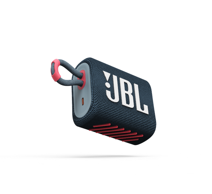 Głośnik przenośny JBL Go 3 Blue Coral (JBLGO3BLUP) - obraz 2