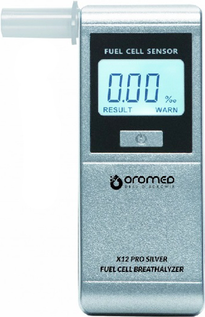 Alkomat Oromed X12 PRO Silver (oro-x12-pro-silver) - obraz 1