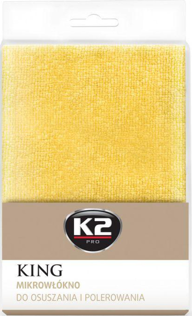 Ręcznik K2 King M434 pochłaniający wilgoć do usuwania resztek pasty i wosku dzianinowy 40x60 cm (K20359) - obraz 1