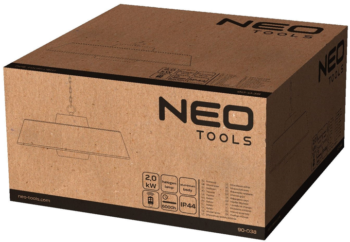 Інфрачервоний нагрівач Neo Tools 90-038 - зображення 8