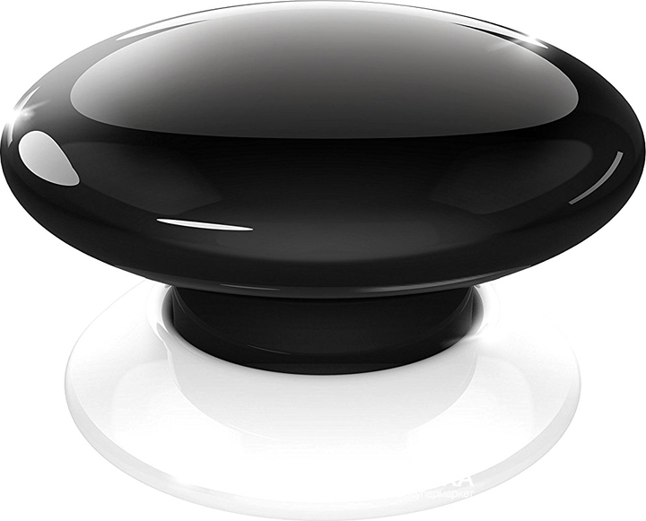 Розумна кнопка FIBARO The Button Z-Wave Чорна (FGPB-101-2_ZW5) - зображення 1