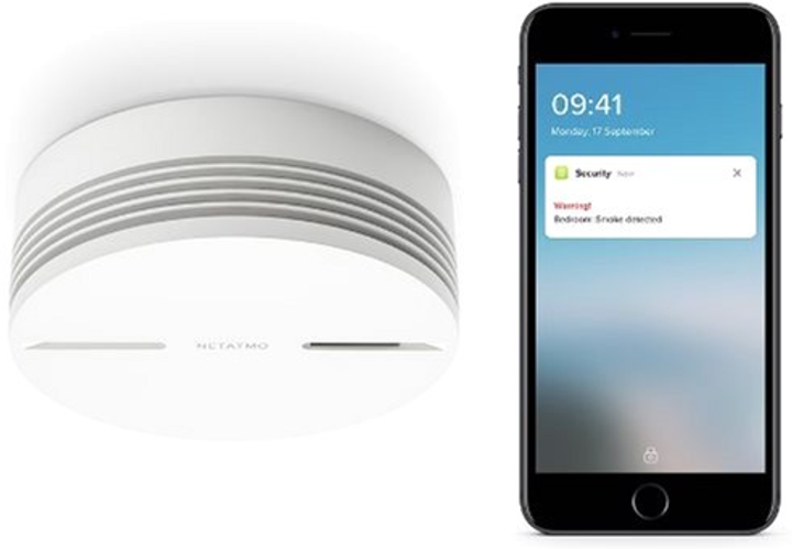 Inteligentny czujnik dymu Netatmo (NSA-EC) - obraz 3