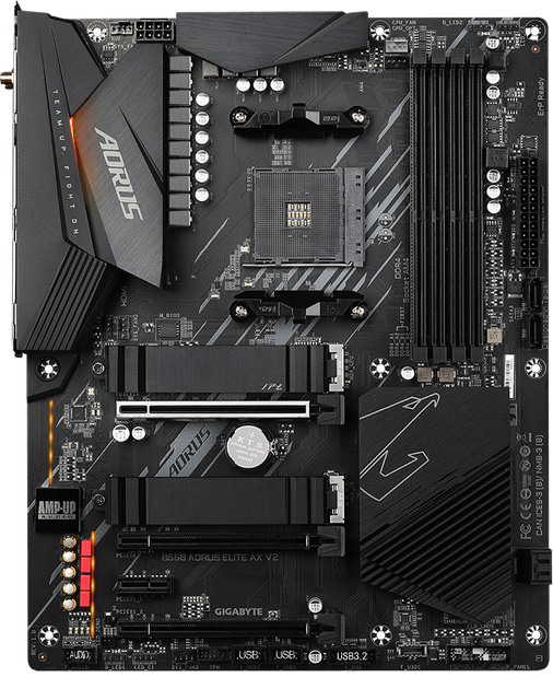 Płyta główna Gigabyte B550 AORUS ELITE AX V2 (sAM4, AMD B550, PCI-Ex16) - obraz 1