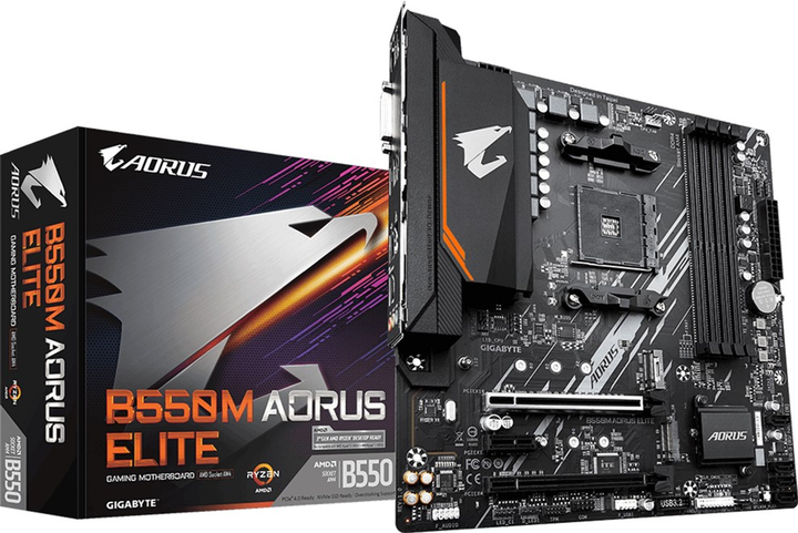Płyta główna Gigabyte B550M Aorus Elite (sAM4, AMD B550, PCI-Ex16) - obraz 5