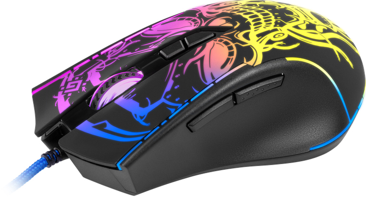 Миша Defender Bulletstorm GM-928 USB Black (4714033529280) - зображення 4