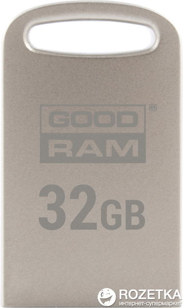 Pendrive Goodram Point 32GB USB 3.0 Silver (UPO3-0320S0R11) - obraz 2